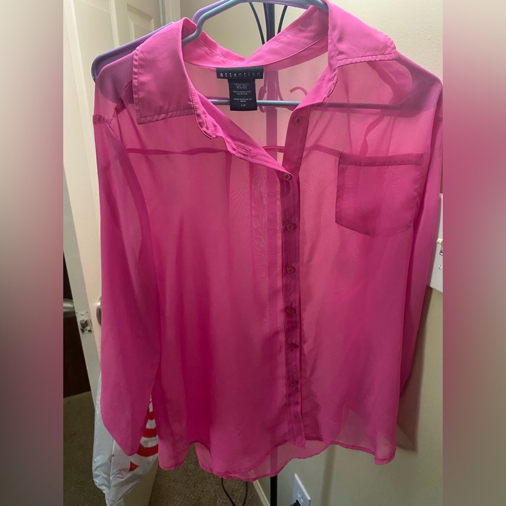 Pink blouse